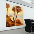 thumbnail image 6 of Empire Art Direct Palm Breeze I AB Frameless Free Floating Tempered Glass Panel Graphic Wall Art Set of 2, 72" x 36" x 0.2" each, Ready to Hang, 6 of 6