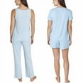 thumbnail image 2 of Eddie Bauer Womens 4-Piece Pajama Set, 2 of 3