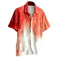 thumbnail image 1 of Wyzesi Chemise Rayée Homme Verticale Printemps Décontractée Col à Revers Imprimé Complet Plage Manches Courtes Vacances Extérieur Chemise Noire Ajustée Extensible, 1 of 5