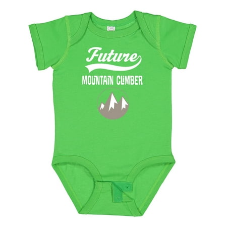 

Inktastic Future Mountain Climber Hiking Gift Baby Boy or Baby Girl Bodysuit