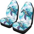 thumbnail image 5 of Pzuqiu Watercolor Sea Turtle Interior Automotive Vehicle Cushion, Anti-Slip Auto Decor Fit for Truck, 5 of 10