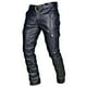 thumbnail image 2 of ICHUANYI Clearance Men's Autumn Winter Punk Retro Goth Slim Casual Long Pants Trousers Pants(Black, XXXXL) Ichuanyi Ichuanyi, 2 of 6