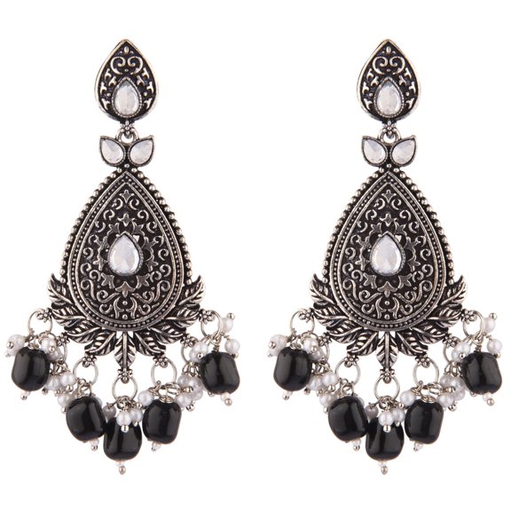 Efulgenz Crystal Austrian Stone Earrings Wedding Bridal Tear Drop Dangle Earring Set for Women