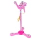 thumbnail image 1 of Micrófono para niños con soporte ajustable, ideal como recuerdo de fiesta o como juguete de desarrollo. Rosado, 1 of 9