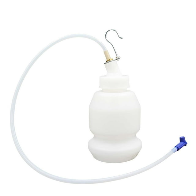 ZheElen 1L Brake Bleeder Fluid Reservoir Bottle Kit Oil Change Pot Brake Motorcycles