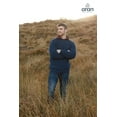 thumbnail image 5 of Aran Men's Fisherman Sweater 100% Irish Merino Wool Traditional Pullover Made in Ireland, 5 of 8