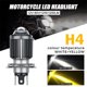 thumbnail image 3 of Bombillas LED eléctricas de doble color BA20D H4 para motocicleta/focos delanteros Hight de haz bajo/motocicleta 3000K/6000K/motocicleta ATV, 3 of 4