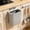 Gray-Free Size/GY, variant on Wall Mounted Trash Can Kitchen Waste Basket 10.24In, Space Saving Wall Hanging Trash Bin for Kitchen Bathroom Laundry Room Living Room Bedroom Rental Home Utility Room Garage Home Organization