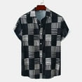 thumbnail image 2 of RKSTN Chemise Hawaïenne Décontractée pour Hommes Manches Courtes Séchage Rapide Col Rabattu Chemises de Plage, 2 of 9
