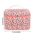 thumbnail image 3 of Deeceymbur Cute Bag Waterproof Portable Pouch for Women Portable Cosmetic Organizer with Handle, 3 of 4