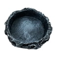 thumbnail image 3 of FEOLGEHLY Slow Feed Reptile Feeding Bowl Resin Feeding Bowl, Non Skid Simulated Rock Food Water Dish for Dog Cat, Practical Pet Feeding Accessories, 3 of 6