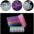 thumbnail image 3 of Lefu Boîte de Rangement en Plastique à 10 Compartiments avec Porte-Vis, 3 of 9