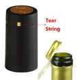 thumbnail image 6 of TOP-MAX 120PCS Wine Bottles Heat Shrink Cap for Wine Bottles Champagne Flavored Bottles (Black), 6 of 8