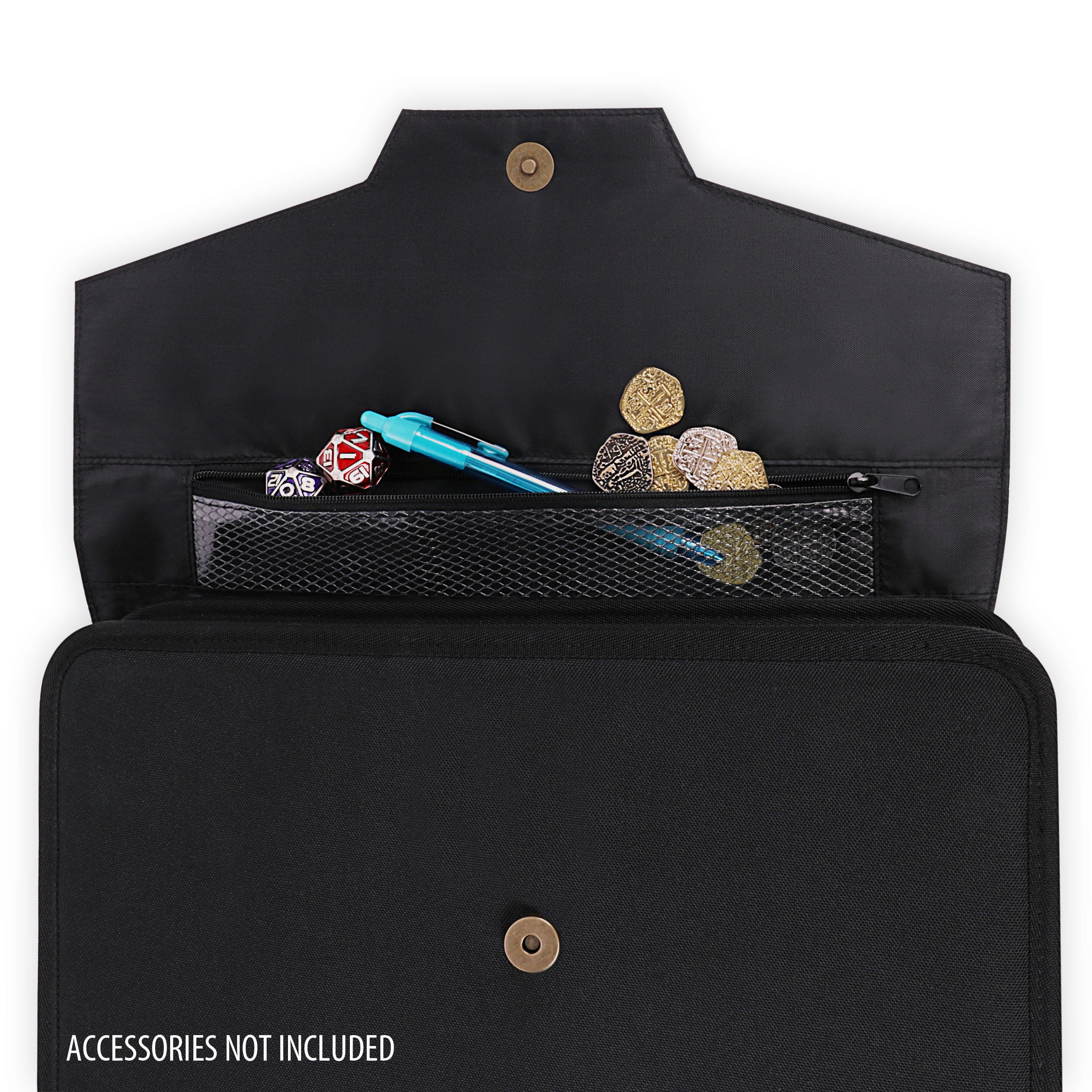 ENHANCE Trading Card Album, 12 Pocket Binder fits 624 Pokemon, MTG, Sports Cards
