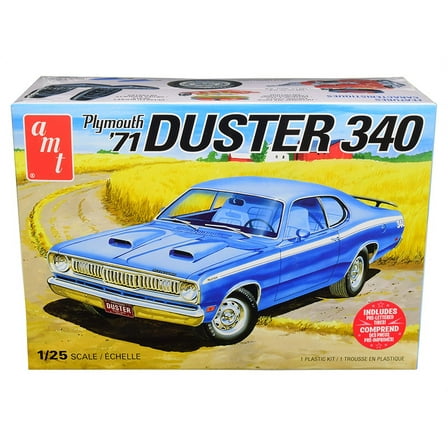 Skill 2 Model Kit 1971 Plymouth Duster 340 1/25 Scale Model by AMT