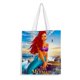 thumbnail image 1 of Black Mermaid Bolso de tela con estampado de lienzo para mujer, bolsa de compras reutilizable y estética, con cremallera interior, regalo para mujer, 35 × 40 cm., 1 of 6