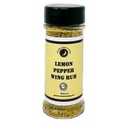 Lemon Pepper Chicken Wing Seasoning | Premium | 5.5 fl. oz. | Crafted in Small Batched by June Moon Spice Company