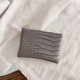 thumbnail image 2 of Bolsa Señoras Vintage PU cuero serpiente patrón Mini monedero cremallera embrague cartera Ndcxsfigh Para Estrenar, 2 of 9