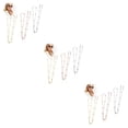 thumbnail image 4 of yingyy 3pcs Metal Exquisite Eyeglass Chain Wide Usage Gift For Fashion Lovers Beaded Glasses Chain 3Set, 4 of 6