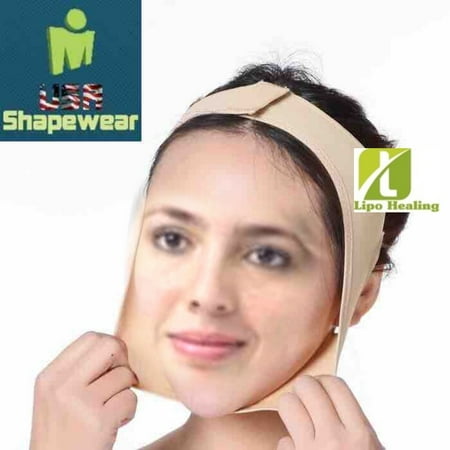Chin Strap post surgical after chin surgery unisex medium size FREE LIPOFOAM STRIP WITH PURCHASE