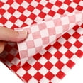 thumbnail image 3 of 24Pcs Checkered Dry Waxed Deli Paper Food Grade Grease-proof Food Basket Liner, 3 of 7