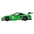 thumbnail image 3 of Topspeed Porsche 911 GT3 R (992) #80 AO Racing 2023 IMSA Sebring Green 1:18, 3 of 5