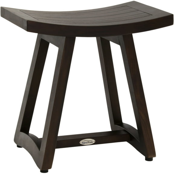 Patented 18" Asia® Buru Mocha Teak Shower Bench