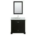 thumbnail image 4 of Wyndham Collection Wcs202036scmunsmed Deborah 36" Free Standing Single Vanity Set - White, 4 of 7