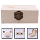 thumbnail image 4 of Caja de madera con tapa, caja de recuerdos para el día de la boda, caja de joyería en blanco, caja de almacenamiento de baratijas, 4 of 6