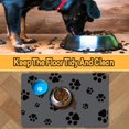 thumbnail image 6 of MK Gdledy Dog Food Mat-Absorbent Dog Mat for Food and Water, No Stains Quick Dry Cat Food Bowl Mat with Footprints for Messy Drinkers, 6 of 8
