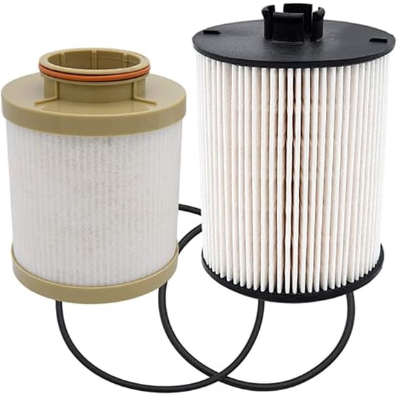 Replacement 6.4 Powerstroke Fuel Filter, Compatible with 2008 2009 2010 Ford F250 F350 F450 F550 Super Duty with 6.4L Powerstroke Diesel, Replaces FD4617, 8C3Z9N184C.