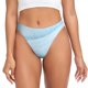 thumbnail image 1 of Balery Light Blue Marble Tangas de Algodón para Mujer con Estampado – Ropa Interior Sexy, Transpirable, G-string-X-Small, 1 of 6