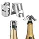 thumbnail image 3 of Tapón de vino tapón de vino de acero inoxidable resistente a la corrosión suministro de barra conservador de vino duradero para hoteles hogares cocinas clubes ANGGREK Otros, 3 of 8