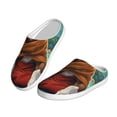 thumbnail image 2 of Lsque Meditating French Bulldog Pattern Womens Comfort Cotton on Scuff With Memory Foam and Anti-skid Sole Slipper-39/40, 2 of 7