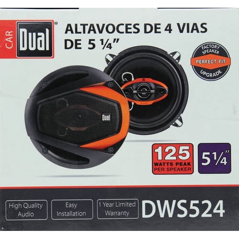 Dual DWS524 125W 5.25
