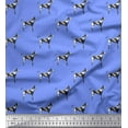 thumbnail image 1 of Soimoi Poly Georgette Fabric Great Dane Dog Decor Fabric Printed Yard 52 Inch Wide, 1 of 3