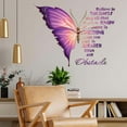 thumbnail image 6 of Large Inspirational Butterfly Wall Decals Stickers, Peel and Stick Vinyl Wall Art Decals Decor, 6 of 7