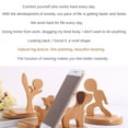 thumbnail image 4 of Beech Cell Phone Holder Mobile Phone Accessories Horse Lazy Person Desktop Solid Wood Telephone And Communications Cartoon Funny (2), 4 of 6