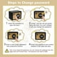 thumbnail image 4 of Piggy Bank Money Box ,Electric Fingerprint Password Money Saving Box ,Coin Bank Money Safe Atm Machine Gift for Kids, 4 of 5