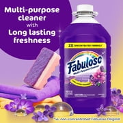 Fabuloso 2X Multi-Purpose Cleaner, No Rinse Floor Cleaner, Lavender Scent, 169 fl oz