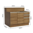 thumbnail image 3 of Isla de Cocina con Encimera y Mostrador Madesa Glamy 120 MM, 3 of 5