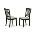 thumbnail image 2 of East West Furniture Dining Room Set Black, SHDA5-BLK-C, 2 of 4
