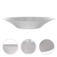 thumbnail image 2 of 1 Pce Assiette en Acier Inoxydable Bol Rond Bol de Rangement pour Fruits Bol à Pâtes, 2 of 5