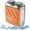 Orange, variant on WIFKLSIIPG Shaver Mini Pocket Size Cool Shaver for Men 7 Wet & Dry Shaving Cordless Shaver