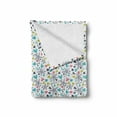 thumbnail image 2 of Starfish Soft Flannel Fleece Blanket, Hand Drawn Colorful Love of Sea Life Themed Subaquatic Animal Doodles Illustration, Cozy Plush for Indoor and Outdoor Use, 50" x 60", Multicolor, by Ambesonne, 2 of 6