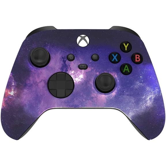 Custom Controllerzz Wireless Controller for Microsoft Xbox Series X/S & Xbox One - Custom Soft Touch Feel - Custom Xbox Series X/S Controller (X/S Galaxy)