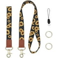 thumbnail image 2 of Lanyards for Keys Polyester Sunflower Wristlet Strap and Neck Lanyards for Teacher Men and Women Detachable, 2 of 9