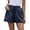 Navy -BI09, variant on Nestiefly Linen Shorts for Women Summer Casual Wide Leg Loose High Waist Drawstring Dressy Shorts 2026 Beach Vacation Clothes Yellow XL