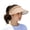 Khaki, variant on Solid Color Wide Brim Sun Visor Hat, Adjustable UV Protection Foldable Cap for Women Men, Lightweight Full Face Shade Hat for Commute Beach Hiking Summer Use