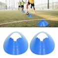 thumbnail image 4 of Soccer Disc Cones, Bright Color Sports Disc Cone Markers 20 PCS Tear Resistant Training Props PE Wear Resistant  For Basketball Blue,Green,Red,Yellow, 4 of 8